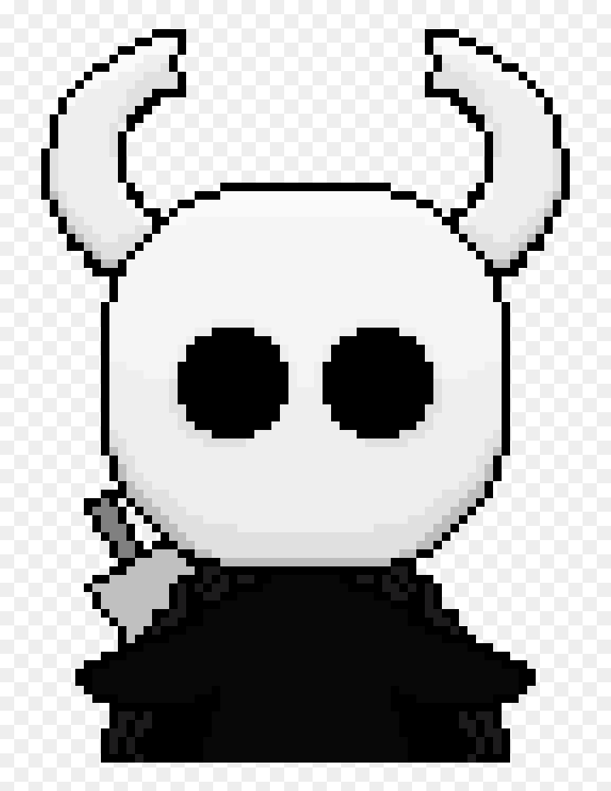 Hollow Knight With Nail - Fnaf Puppet Picel Art, HD Png Download - nail head png