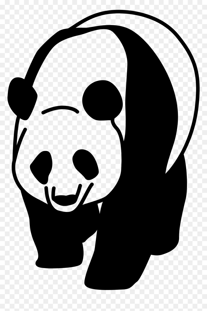 Panda Png - Cartoon China Panda Transparent Background, Png Download - panda face png
