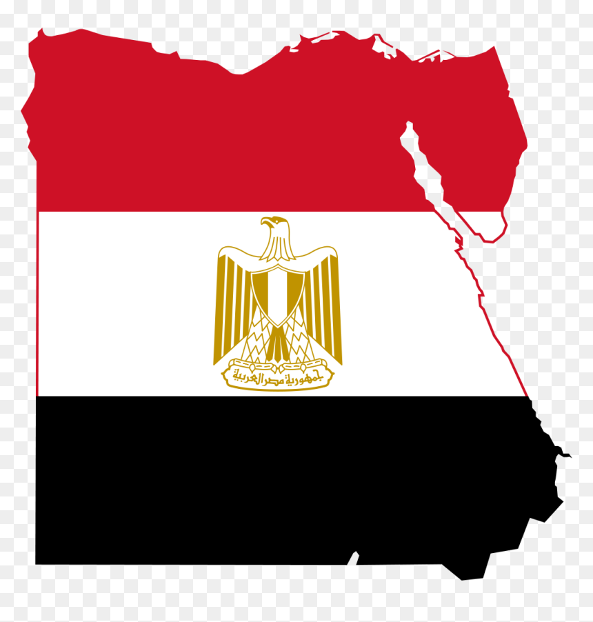 Egypt Flag Maps, HD Png Download - egyptian png