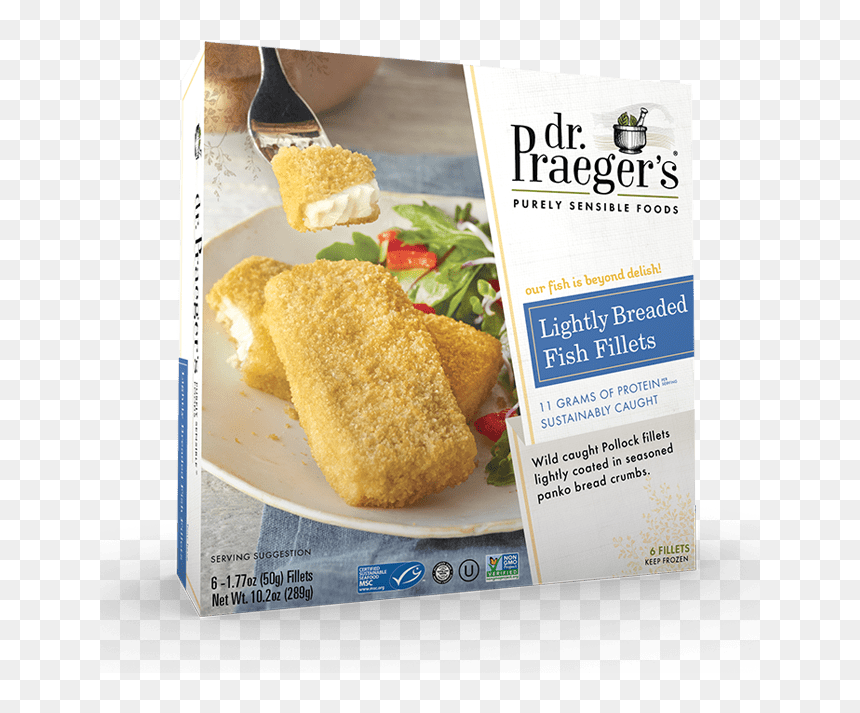 Transparent Bread Crumbs Png - Dr Praeger's Fish Sticks, Png Download - crumbs png