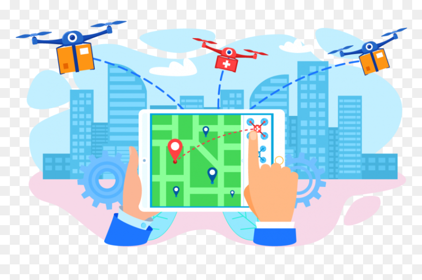 Technology Trends In Last Mile Courier Delivery Viame - Delivery, HD Png Download - delivery png