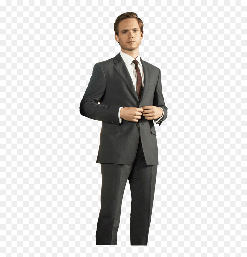 Man In Suit Standing Clip Arts - Harvey Specter Png, Transparent Png - man standing png