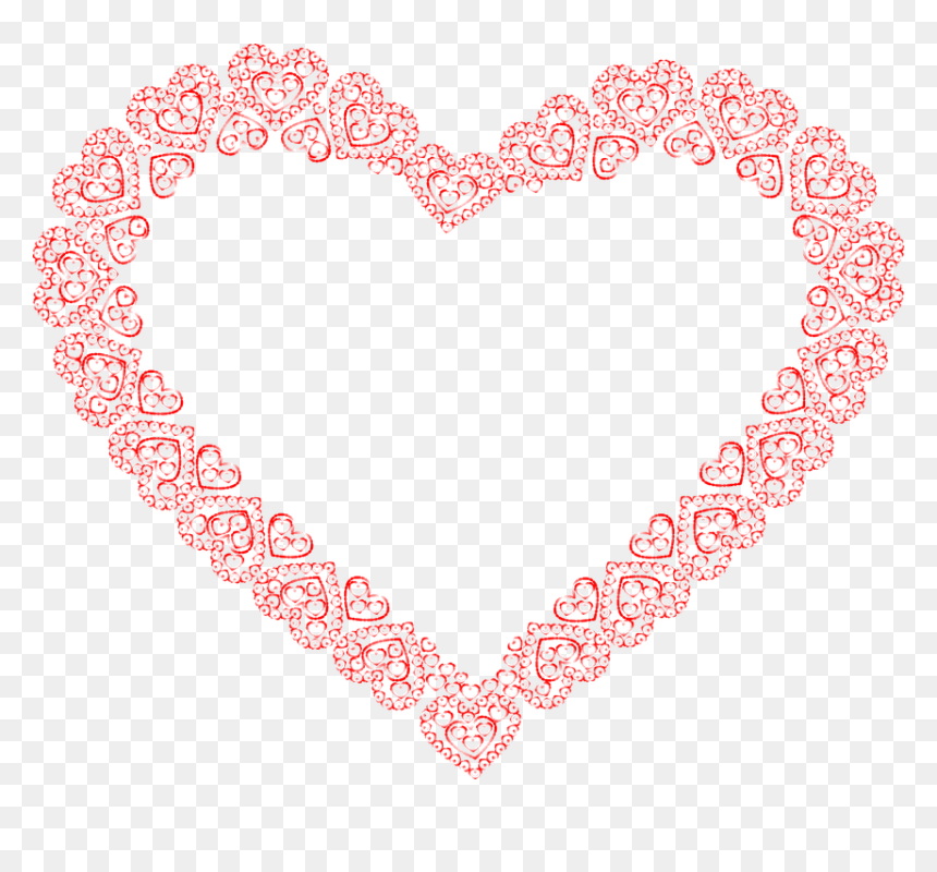 Heart, HD Png Download - heart frame png