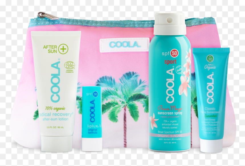 Coola Travel Bag - Coola, HD Png Download - sunscreen png