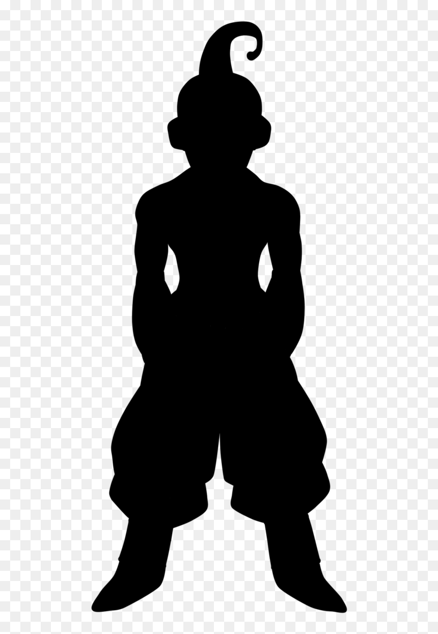Meeple Vector Clipart Stock - Dbz Silhouette, HD Png Download - man standing png