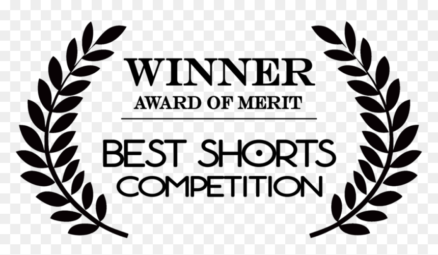 Best Shorts Merit Words Black, HD Png Download - laurels png