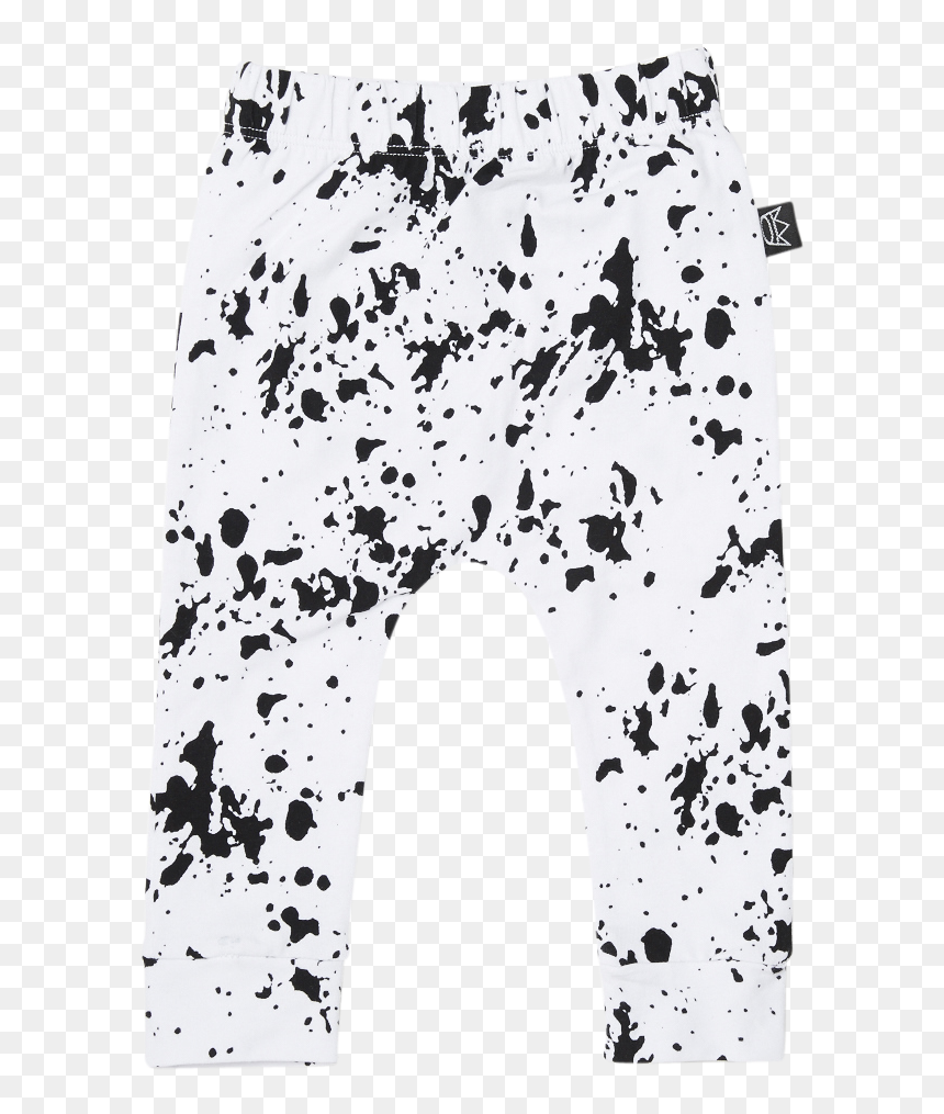 White Paint Splash Pant - Pattern, HD Png Download - white paint png