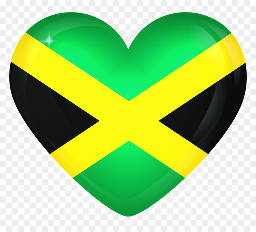 Crowns Clipart Jamaican - Jamaica Flag, HD Png Download - jamaican flag png