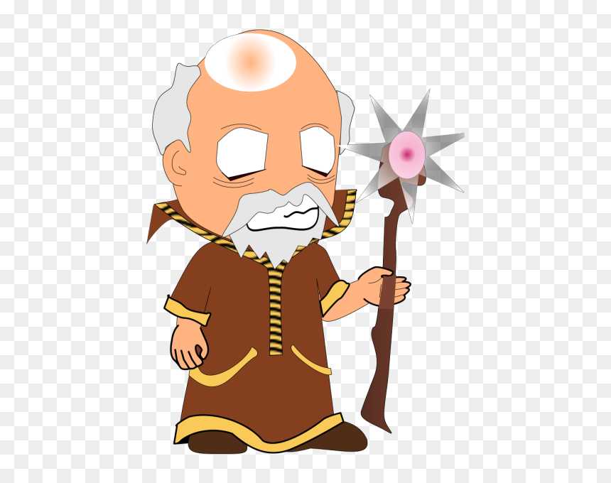 Man Standing Cartoon Png Icons - Wise Old Man Clipart, Transparent Png - man standing png