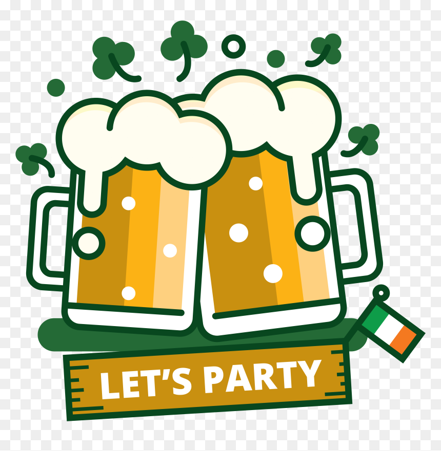 St Patricks Day Beer Clipart, HD Png Download - st patricks day png