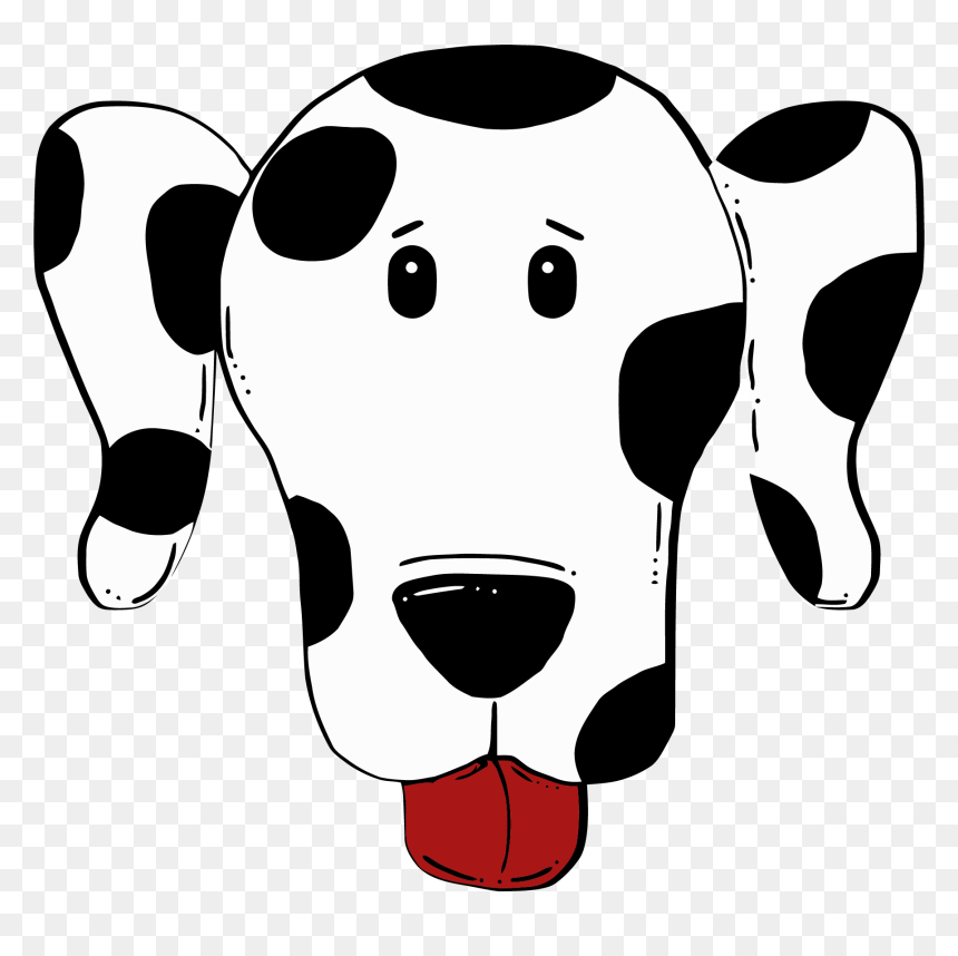 Cartoon Dog Nose, HD Png Download - panda face png