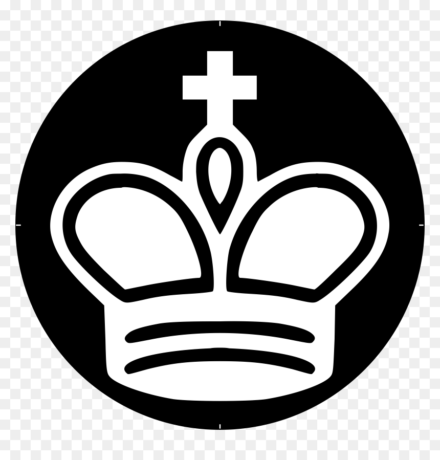 Chess Piece Symbol White King Rey Blanco Clip Arts - King Chess Piece Symbols, HD Png Download - white oval png