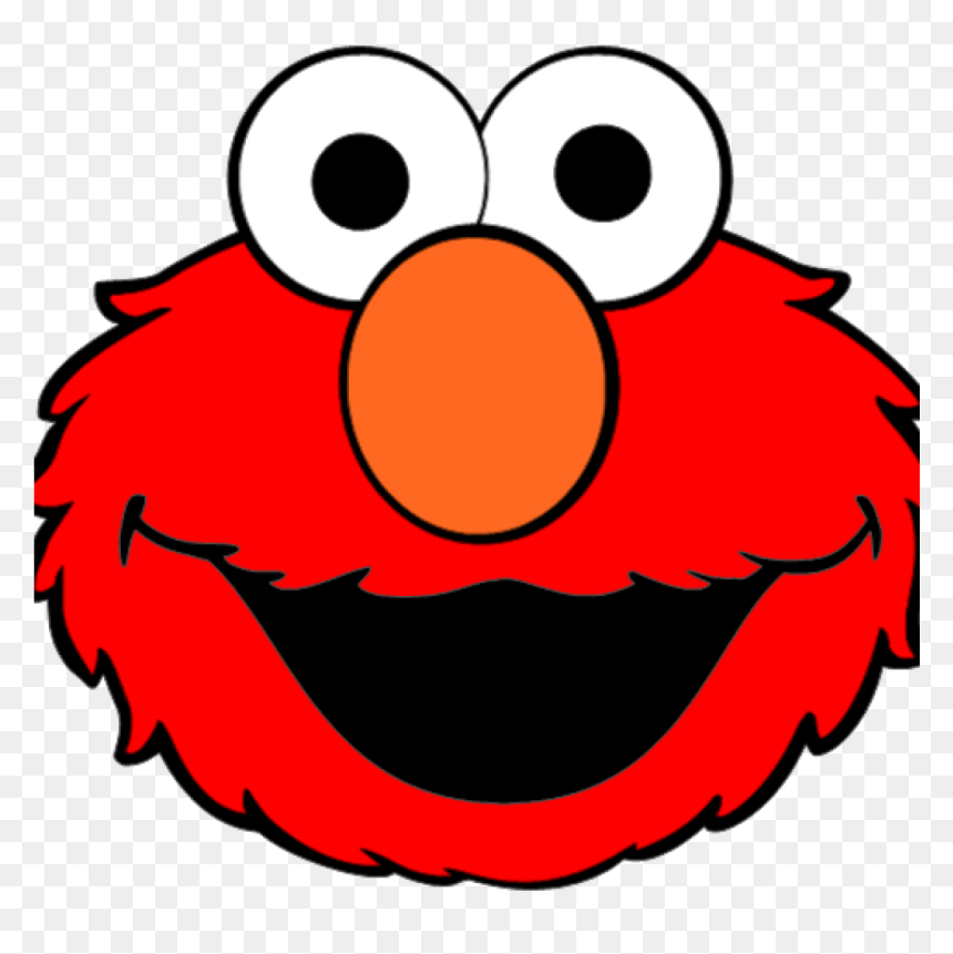 Animal Hatenylo Com Clip Art Images Panda - Elmo Sesame Street Characters, HD Png Download - panda face png
