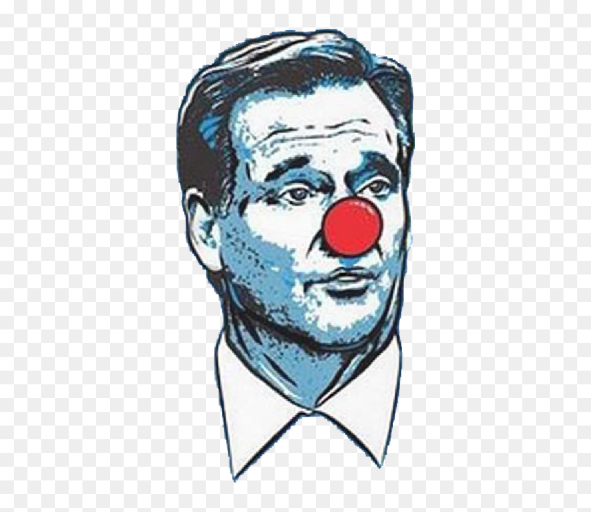England Nfl Bowl Clown T-shirt Patriots Nose Clipart - Rodger Godell Clown, HD Png Download - clown nose png