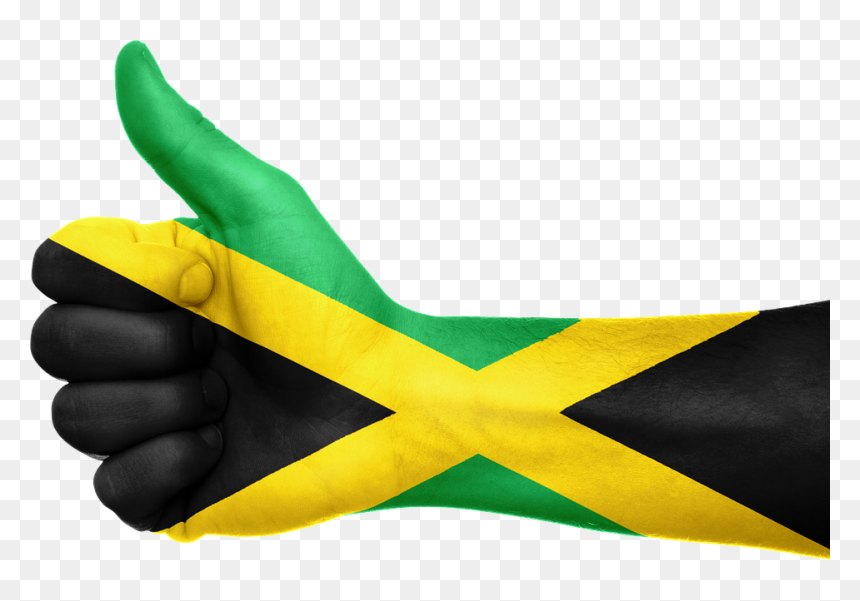 Flag Of Jamaica, HD Png Download - jamaican flag png