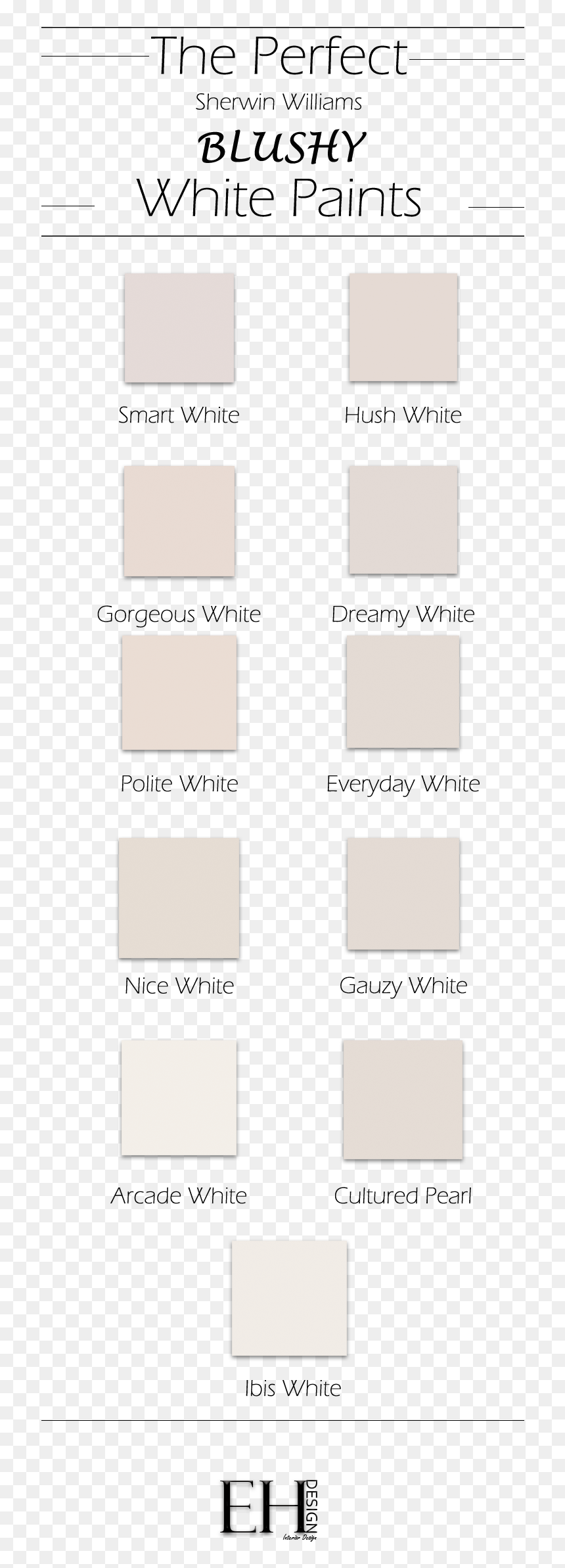Best White Paint With Blush Undertones - List Of White Paint Colors, HD Png Download - white paint png