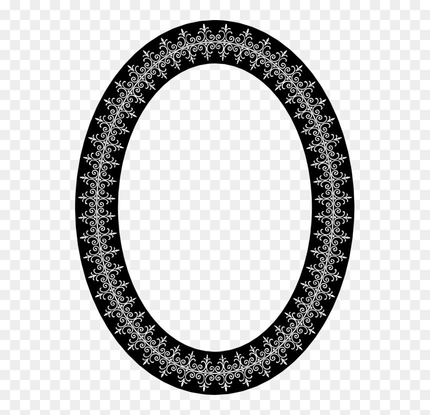 Disney Princess Picture Frames Mirror Silhouette - Cme Women's Missionary Society Logo, HD Png Download - white oval png