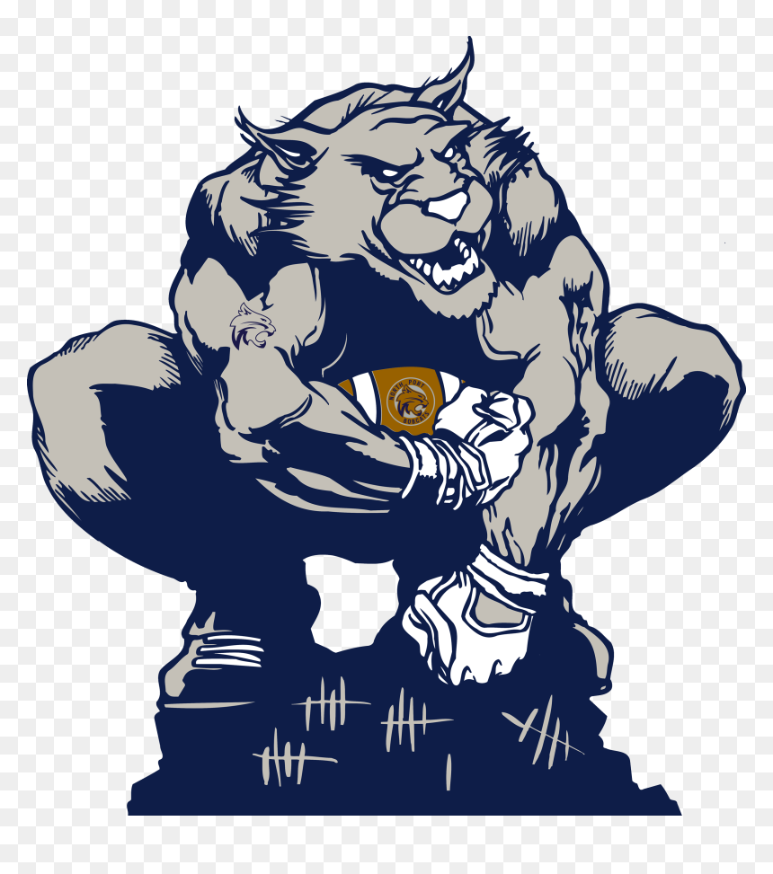 Bobcat Football - Wildcat, HD Png Download - bobcat png