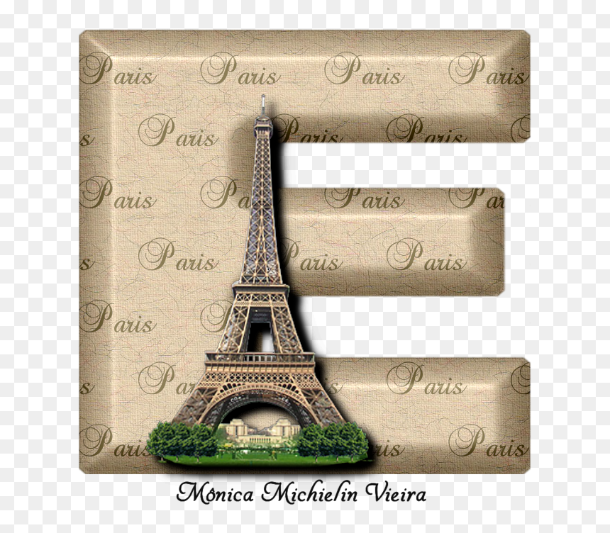 Alfabeto Torre Eiffel Png - Eiffel Tower, Transparent Png - torre eiffel png