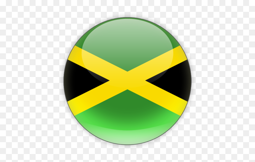 Round Icon - Jamaica Flag Icon Png, Transparent Png - jamaican flag png