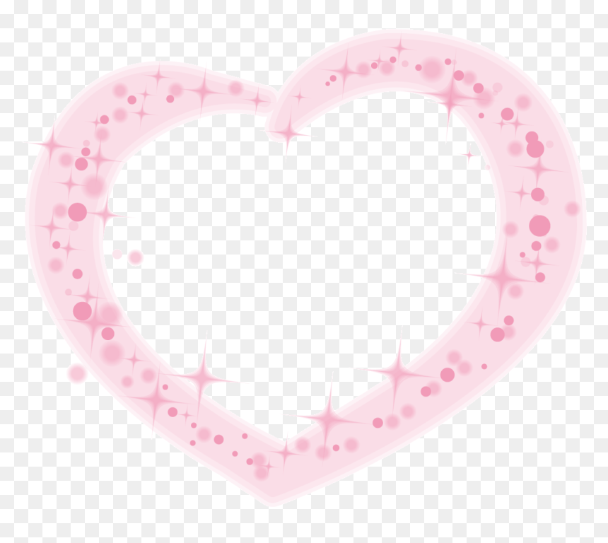Pink Heart Euclidean Vector - Heart, HD Png Download - heart frame png