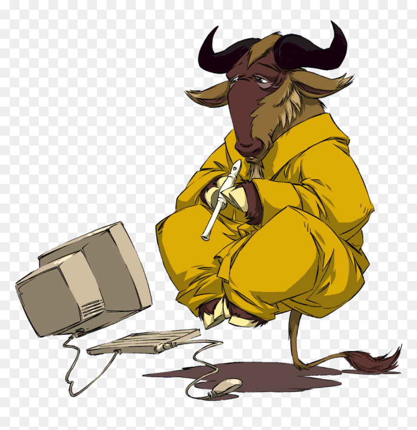 Gnu Meditation, HD Png Download - meditation png