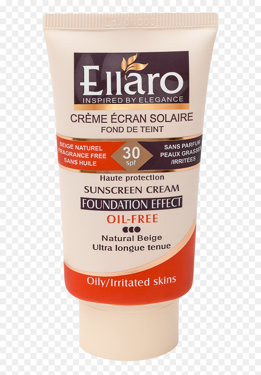 Ellaro Sunscreen Spf 50, HD Png Download - sunscreen png
