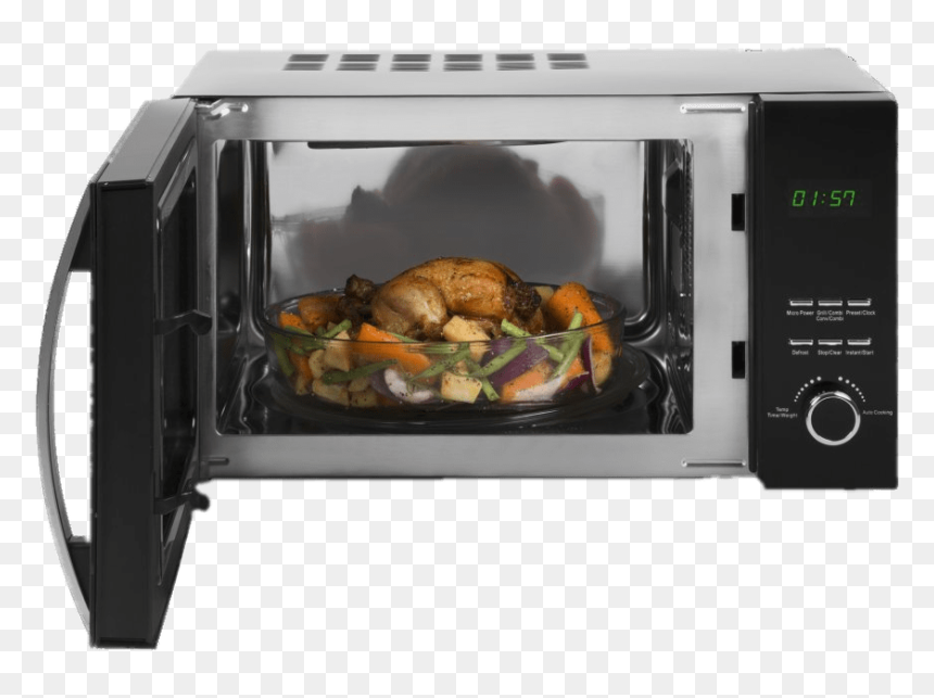 Dish In Combi Grill Microwave Clip Arts - Microwave Oven, HD Png Download - microwave png