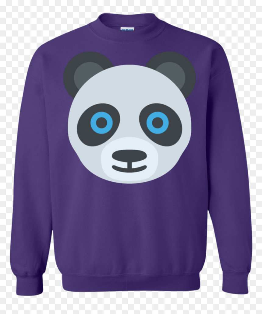 Transparent Panda Face Png - Sweater, Png Download - panda face png