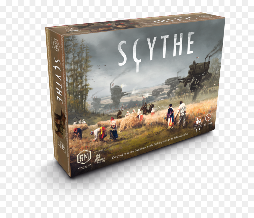 Transparent Scythe Clipart - Scythe Board Game Png, Png Download - board game png
