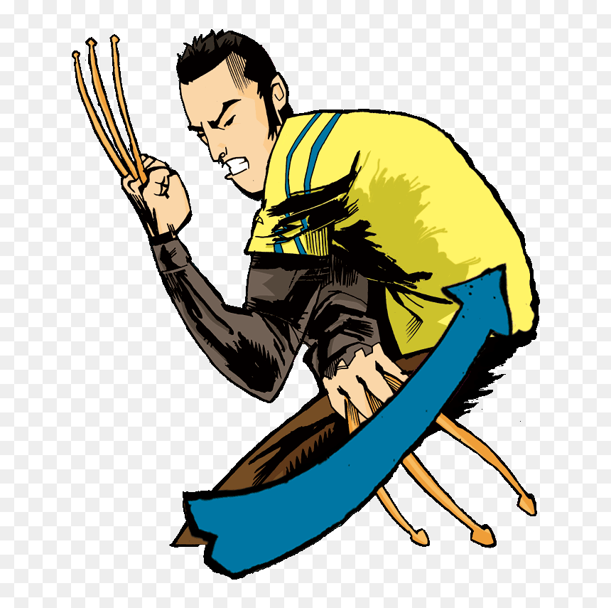 Kirby Krackle E For Everyone, HD Png Download - wolverine claws png