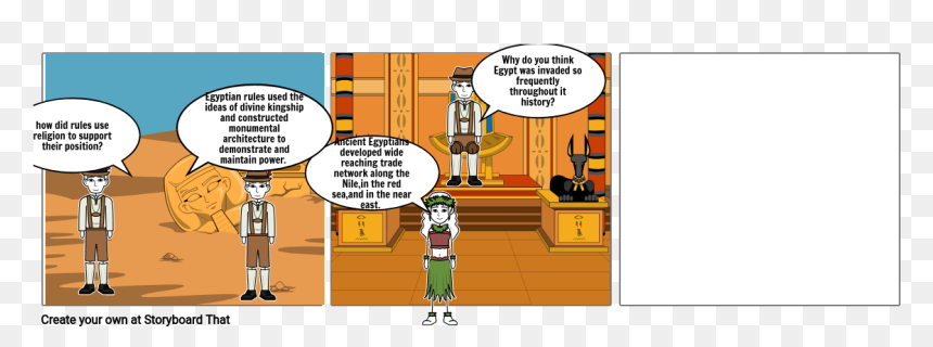 Comic De Tecnologia En Egipto, HD Png Download - egyptian png