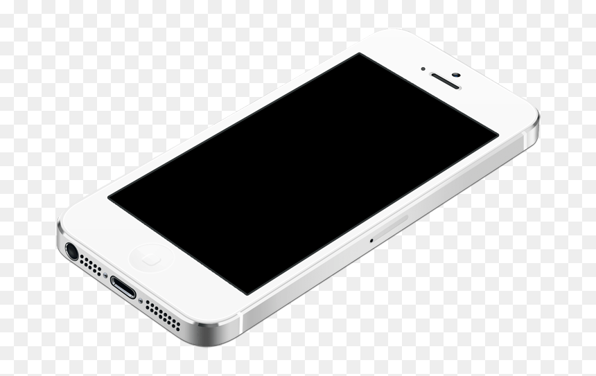Thumb Image - Phone At An Angle, HD Png Download - white iphone png