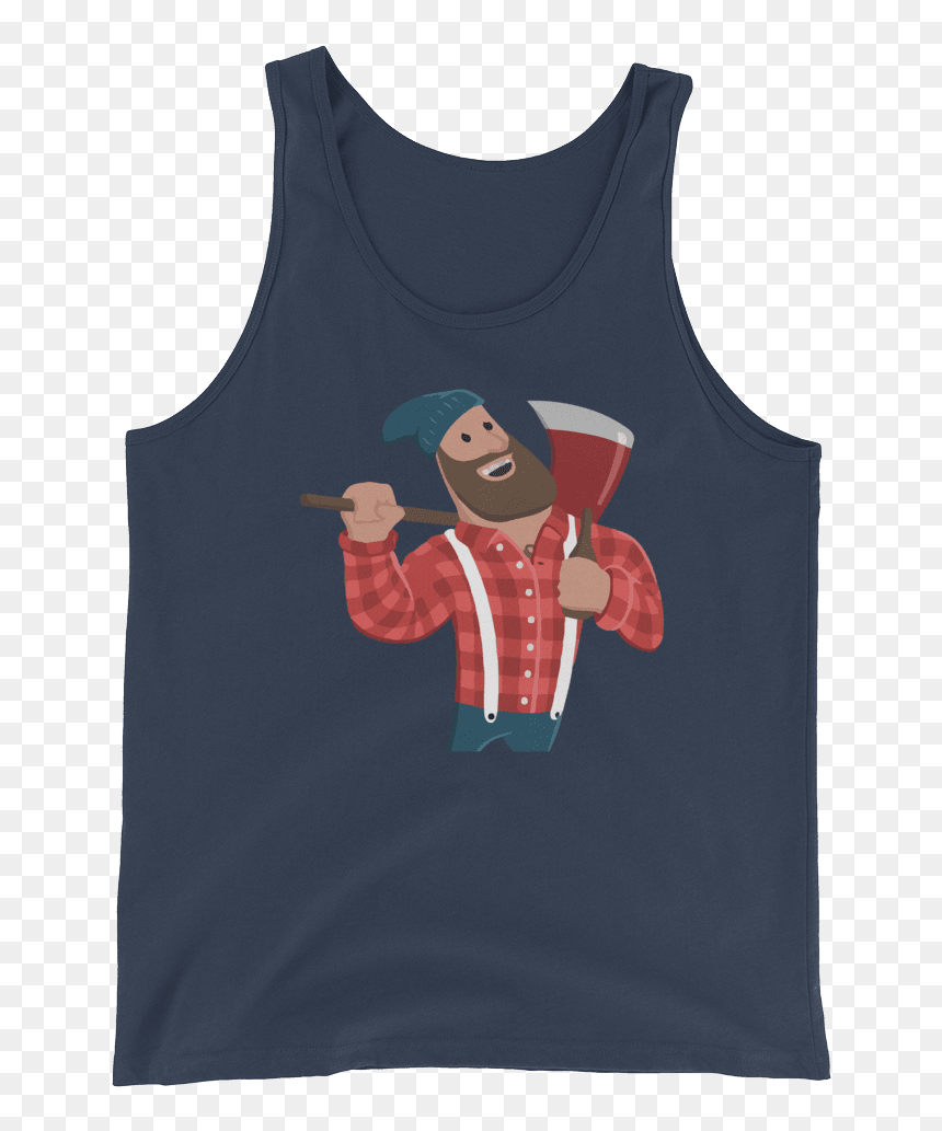 Lumberjack Tank Top Swish Embassy - Cartoon, HD Png Download - swish png