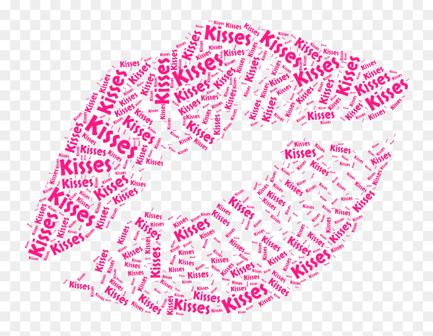 Transparent Kisses Png - Illustration, Png Download - kisses png