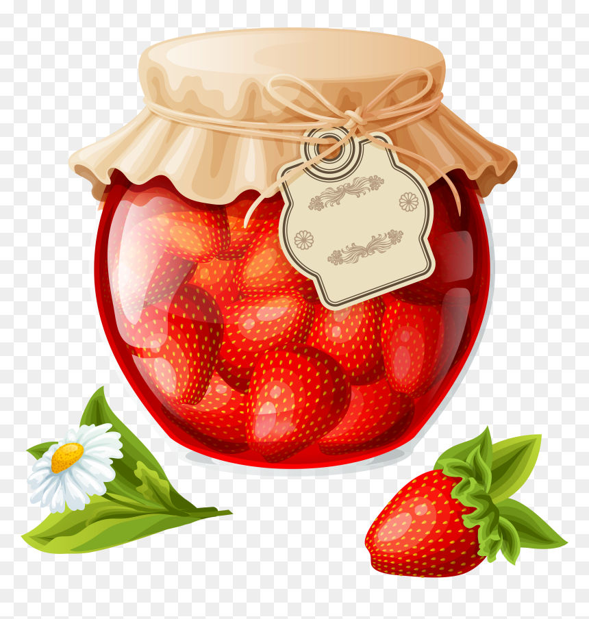 Jam Png - Glass Jam Clipart, Transparent Png - jam png