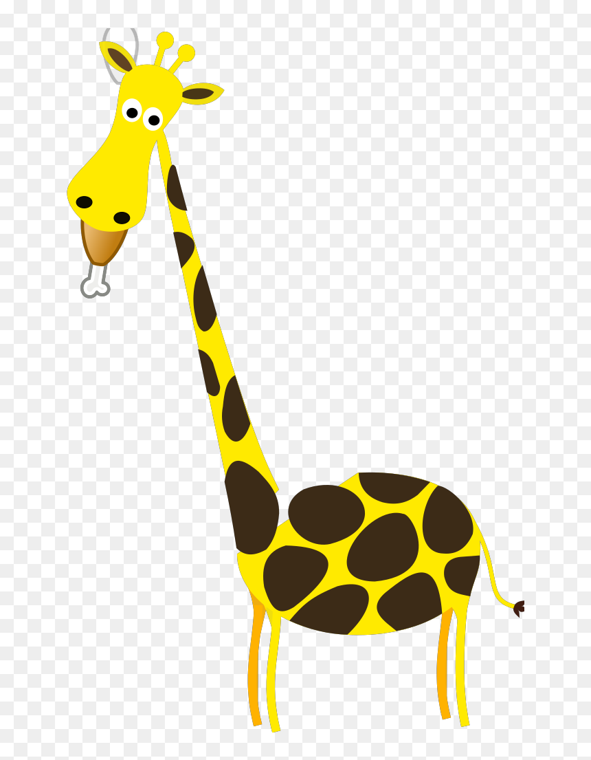 Giraffe Clipart Png, Transparent Png - eating png