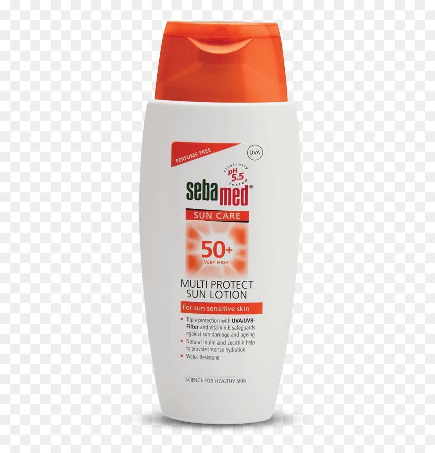 Multiprotect Sunscreen Spf 50 - Sebamed, HD Png Download - sunscreen png