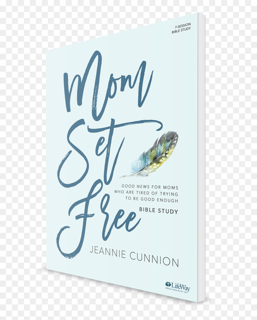 Mom Set Free Study Mockup Square Thinner - Mom Set Free: Find Relief From The Pressure To Get, HD Png Download - bible study png