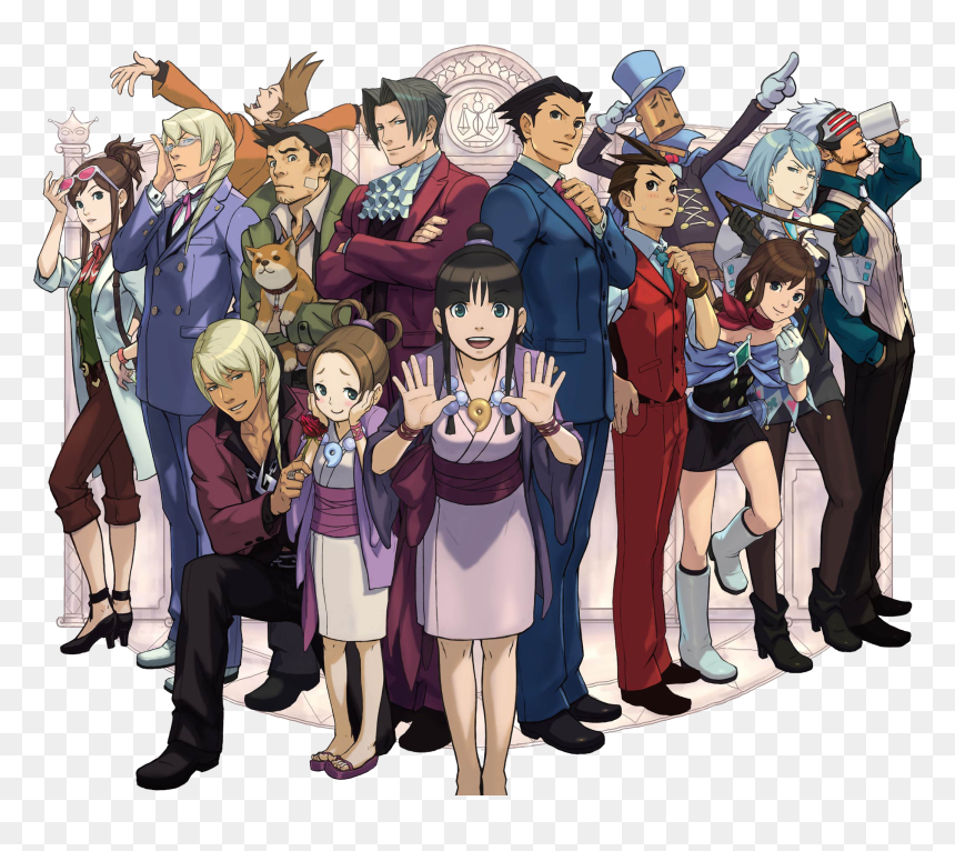 Phoenix Wright Png , Png Download - Ace Attorney Characters, Transparent Png - phoenix wright png