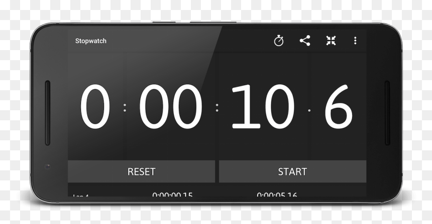 Smartphone, HD Png Download - stopwatch png