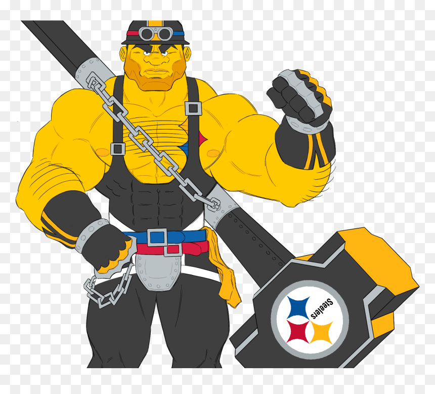 Steely1b - Logo Clipart Pittsburgh Steelers, HD Png Download - steelers png