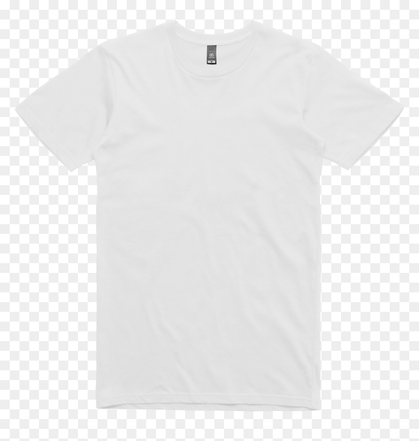 T-shirt - White Minimal T Shirt, HD Png Download - blank black t shirt png