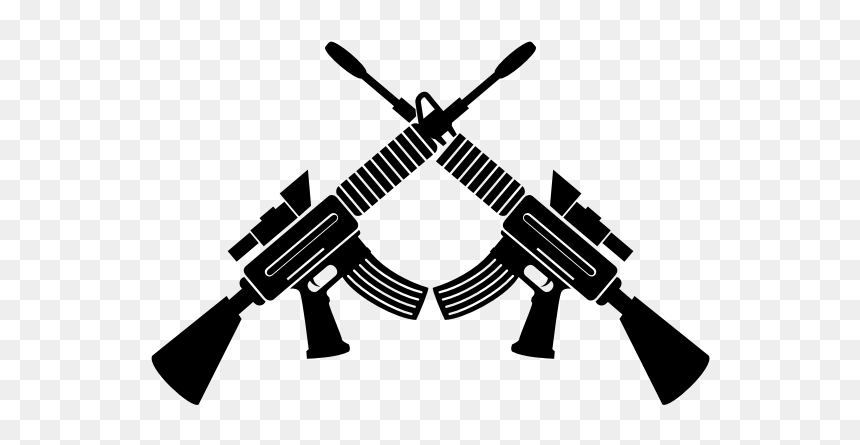 Vector Graphics, HD Png Download - gun silhouette png