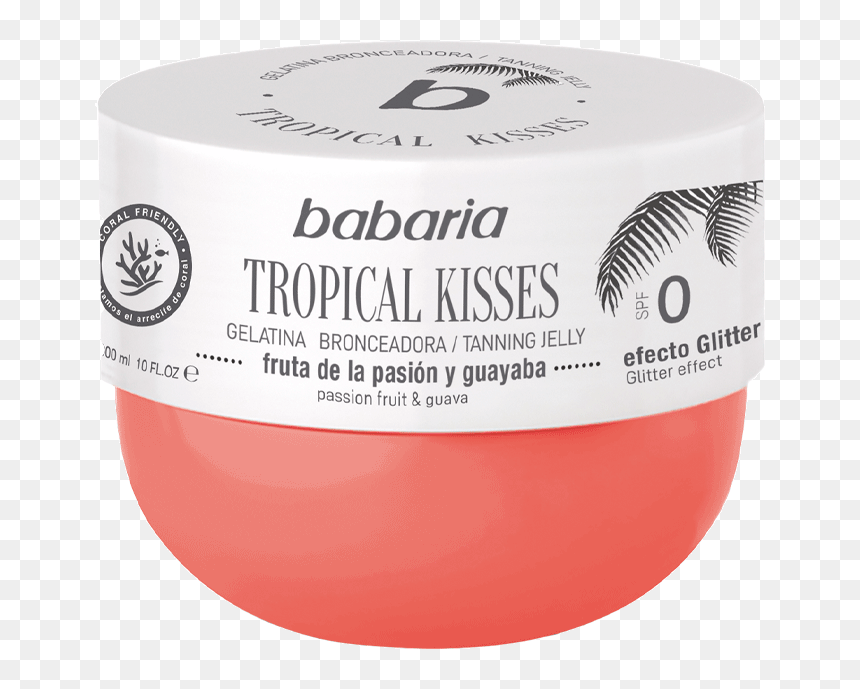 Gelatina Solar Con Fruta De La Pasión Y Guayaba Para - Babaria Tropical Kisse, HD Png Download - kisses png