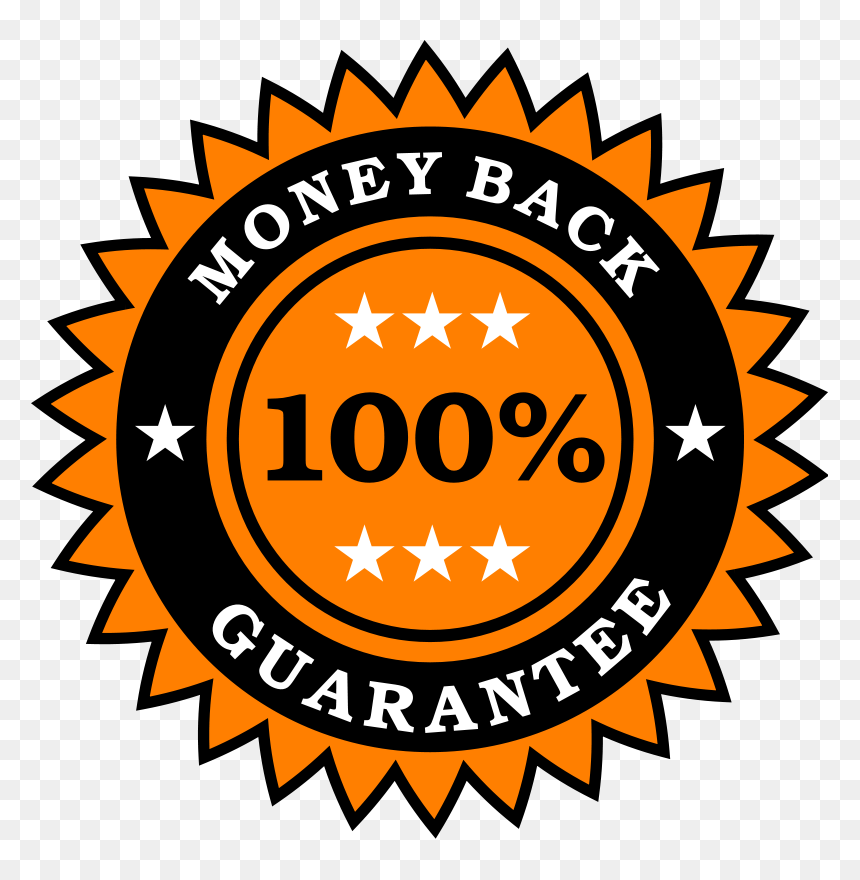 Money Back Guarantee Sticker Clip Art Download - Emblem, HD Png Download - money back guarantee png