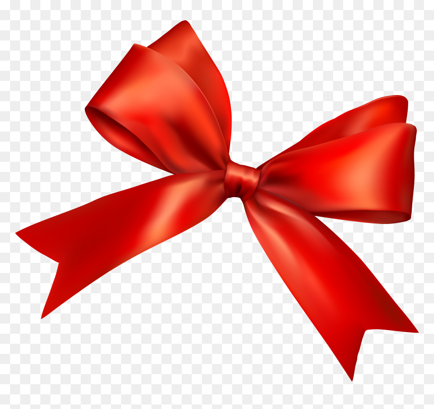 Bow Tie Red Ribbon Red Ribbon Lazo - Red Bow White Background Png, Transparent Png - red tie png
