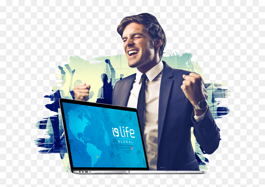 Happy Man I9life - Inspirational White Collar Quotes, HD Png Download - happy man png