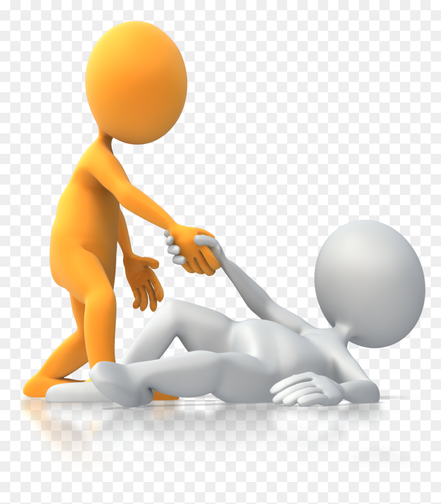 Transparent Helping Clipart - Someone Helping Someone Up, HD Png Download - helping hands png