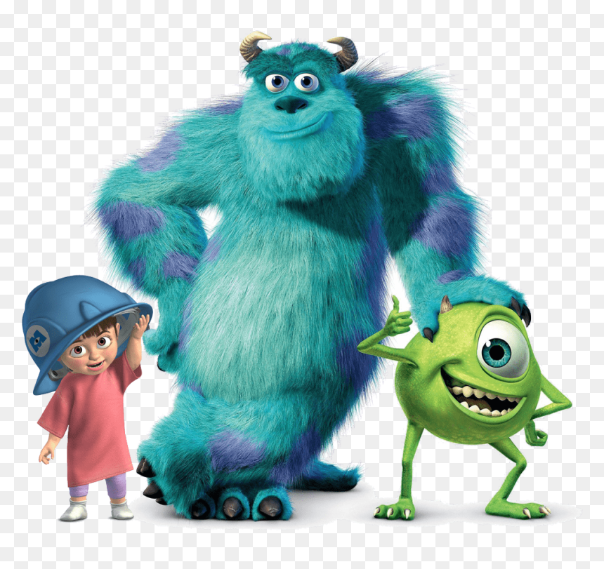 Book Your Ticket - Monsters Inc Cartoon Characters, HD Png Download - monsters inc png